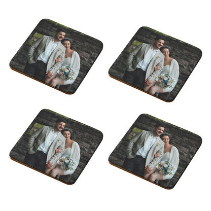 Personalized Coasters with Photo (Pack of 4)