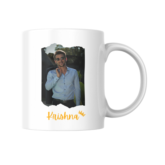 Personalized Coffee Mug with Photo and Name