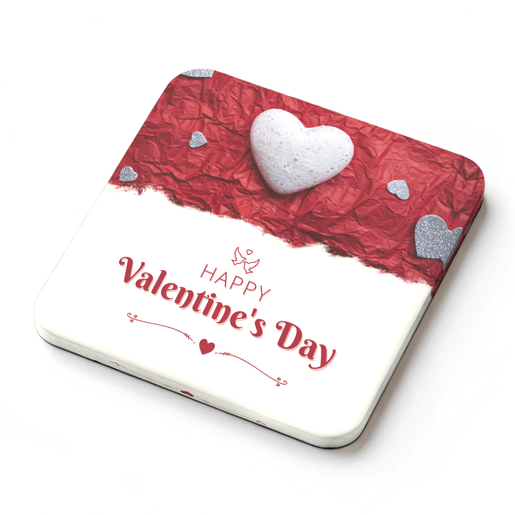 Happy Valentine's Day Coasters (Pack of 4)