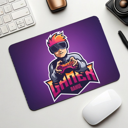 Personalized Gamer Mouse Pad with Name