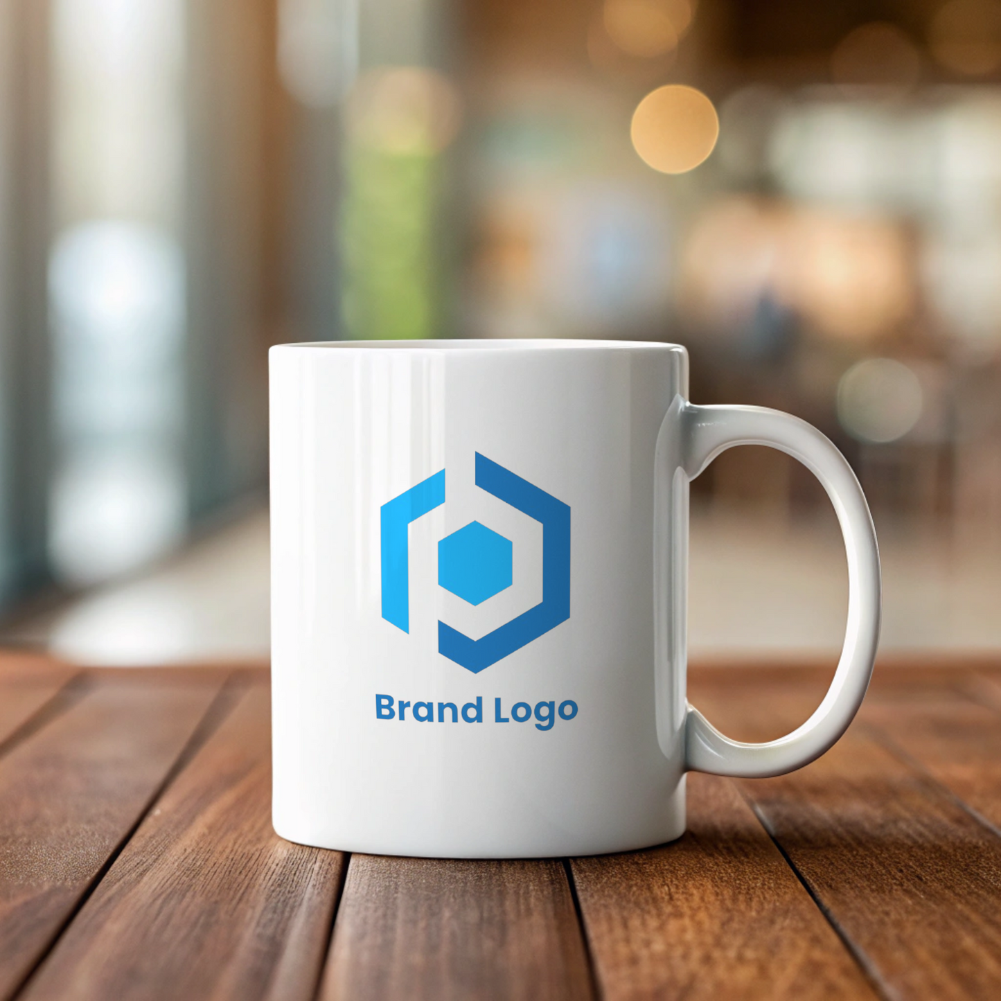 Custom Coffee Mug With Brand Logo