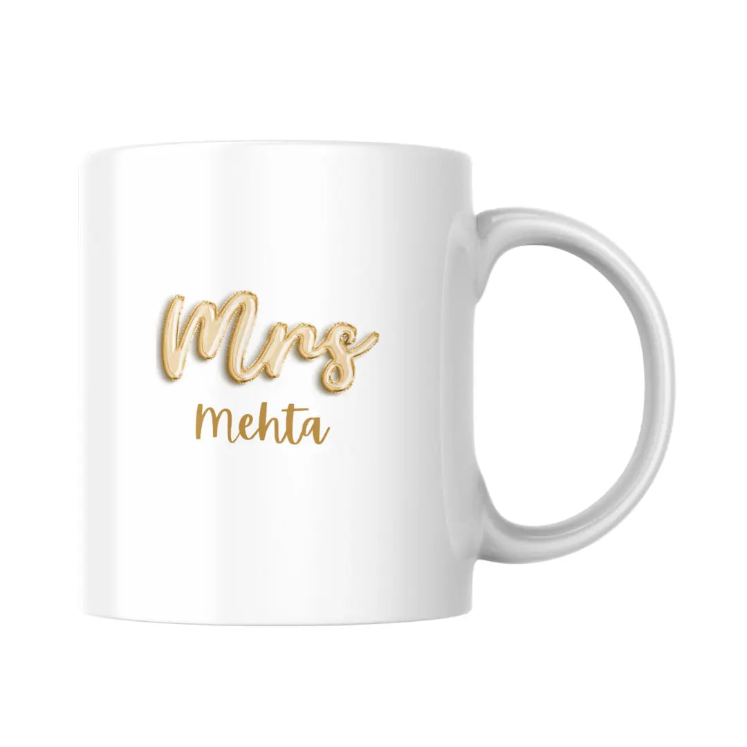 Mr and Mrs Personalized Coffee Mugs (Set of 2) - Exprintify